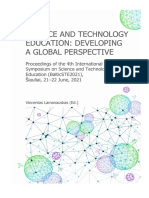 Science and Technology Education: Developing A Global Perspective