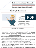 Financial Statement Analysis of Inventory Valuation Methods