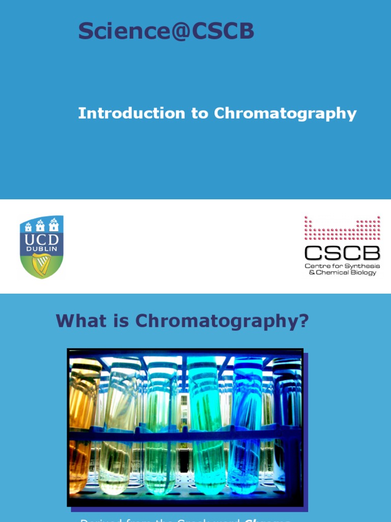 Introduction to Chromatography Techniques | PDF | Teaching Methods ...