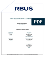 Tool Recertification Capability List