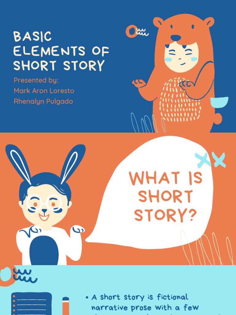 Basic Elements of Short Story PDF Narration Plot (Narrative)