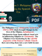 Lesson 3: Philippine Art During The Spanish Era