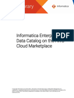 Informatica Enterprise Data Catalog On The AWS Cloud Marketplace