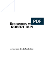 Rencontre Avec Robert Dun