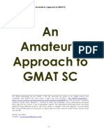 Amateurs GMAT Notes 2006 SC