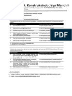 Form e Verifikasi Vendor Khusus - Perorangan