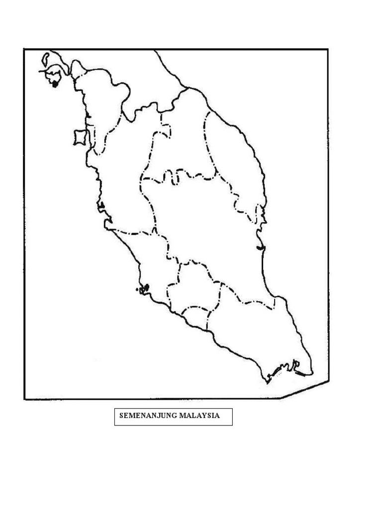 Peta Msia Kosong