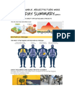 2St Day Summary: Sustainable Architecture Week