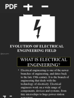 Evolution of Electrical Engineering