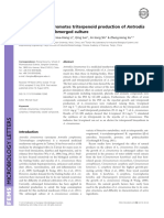 Alpha-Terpineol Promotes Triterpenoid Production of Antrodia