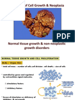 Disorders of Cell Growth & Neoplasia
