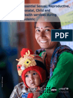 Pedoman Operasional Regional WHO - UNFPA - UNICEF Tentang Penyediaan Layanan SRMNCAH Selama COVID-19