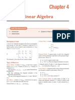 Linear Algebra: Chapter Highlights