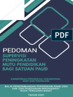 Buku Pedoman Supervisi PMP Bagi PAUD