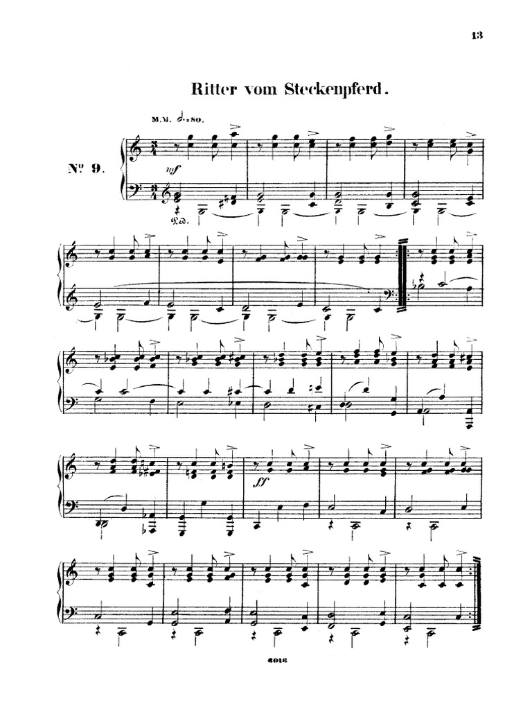 Escenas de Niños Op. 15 Nº 9. R. Schumann PDF
