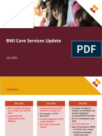 BWI Core Service Update - July 2021 - Final