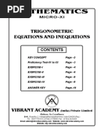 Trigonometric Equations in Equations