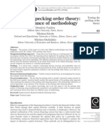 Testing The Pecking Order Theory - The Importance of Methodology