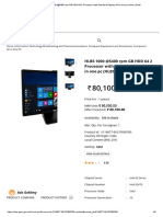 HLBS 1000 @5400 RPM GB HDD 64 2 Processor With Standard Display All in One PC (HLBS) (HLBS N24)