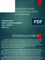 Pemindahan Tanah Mekanis Dan Peralatan Konstruksi Hizkia Lengkey 19209012