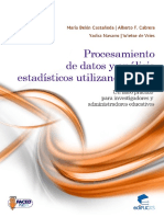 Procesamiento de Datos y Analisis Estadisticos Utilizando Spss