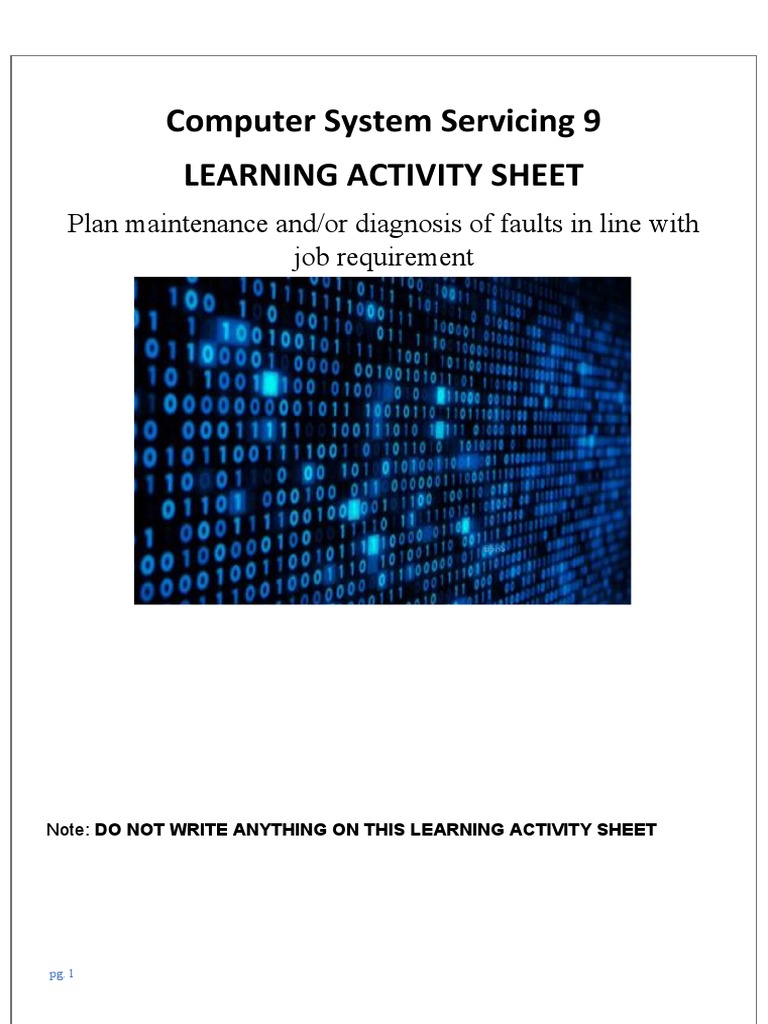 Computer System Servicing 9 | PDF | Computer Network | Computer Virus