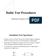 Doble Test Procedures