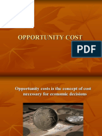 Unit 1 Opportunity Cost