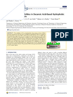 Carbon Dioxide Solubilities in Decanoic Acid-Based Hydrophobic Deep Eutectic Solvents