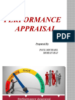Performance Appraisal: Prepared by Paul Michael Mohan Raj
