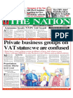 Private Business Groups On VAT Status: We Are Confused
