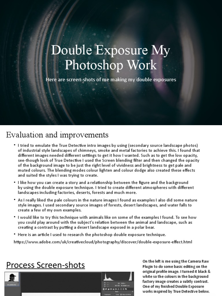 Double Exposure 2 | PDF | Exposure (Photography) | Adobe Photoshop