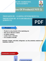 Classification of Product (Garima Singh)