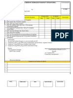 Ceklist Map Usul KP April 2021