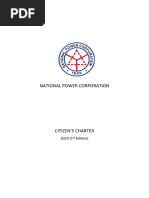 NPC Citizens Charter-Reference B HO