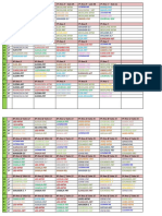 Horario Vespertino 2021