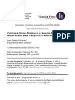 Violencia de Genero Adolescente en Espacios Educativos