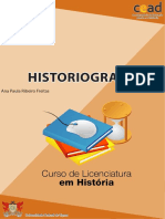 Apostila - Historiografia Ana Paula Ribeiro Freitas 2012