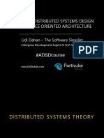 ADVANCED DISTRIBUTED SYSTEMS DESIGN
