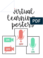 Virtual Learning Posters