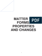 Matter 1B Forms, Properties and Changes