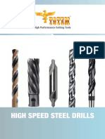 07 High Speed Steel Drills Metric 2018