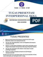 Tugas 1 - Presentasi Sesi 1 Dan 2 - Interpersonal Skill