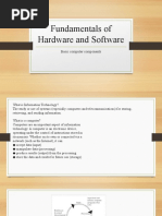 Fundamentals of Hardware and Software: Basic Computer Components