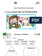 Cuaderno de Actividades: Programa Nacional de Inglés