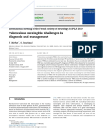 Tuberculous Meningitis: Challenges in Diagnosis and Management