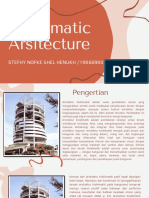 Bioclimatic Architecture