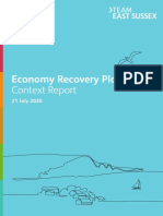Economy Recovery Plan: Context Report