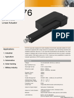 Series Model Linear Actuator: Applications