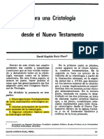 Para Una Cristologia Desde El N.T - David Kapkin